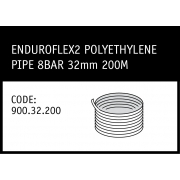 Marley Enduroflex2 Polyethylene Pipe 8Bar 32mm 200M - 900.32.200